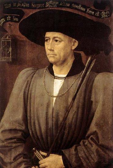 WEYDEN, Rogier van der Portrait of a Man Spain oil painting art